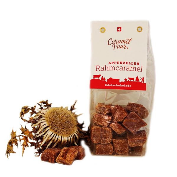 Caramel Puur Edelschokolade Schweizer Spezialitaeten Appenzeller Spezialitaeten Produkte Swiss Made Swiss Made Shop