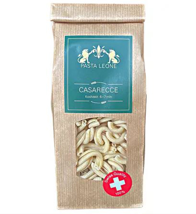 Pasta Leone Casarecce 250g Schweizer Pasta Schweizer Lebensmittel Schweizer Spezialitaeten Produkte Swiss Made