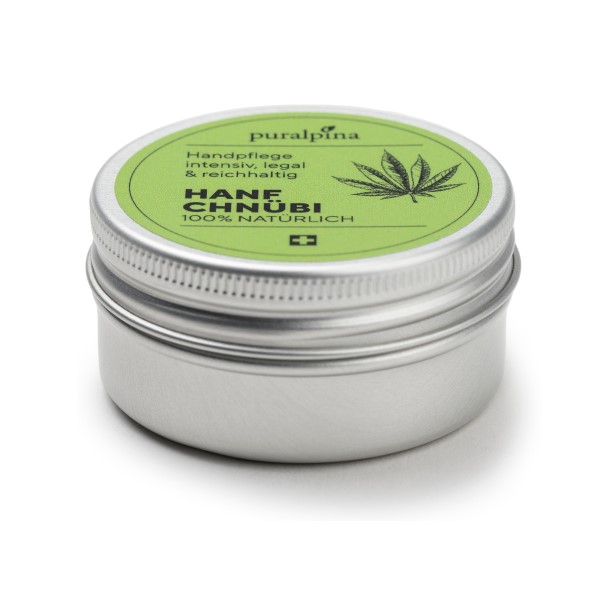Puralpina Hanf Knuebi Schweizer Naturkosmetik Alpine Naturkosmetik Schweizer Produkte kaufen Swiss Made