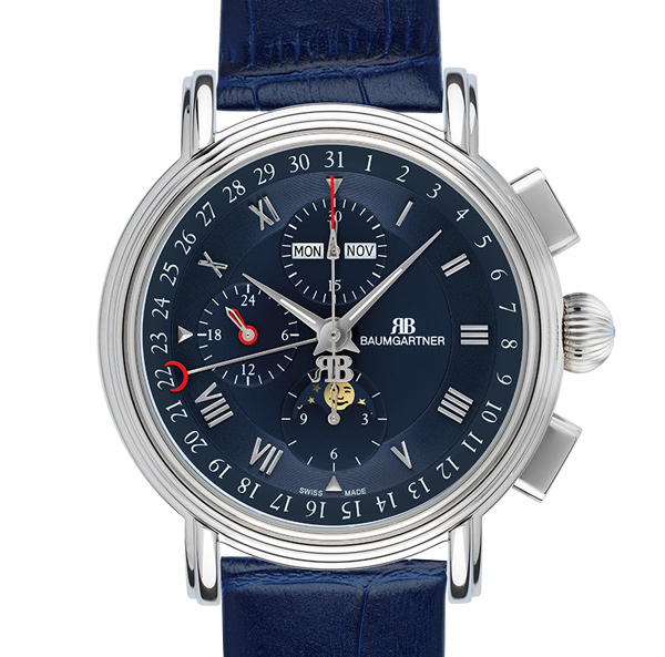 RB Baumgartner Emotion El Patron RB 1613 BL Schweizer Uhren Swiss Watchmaking Watch Swiss Made 2