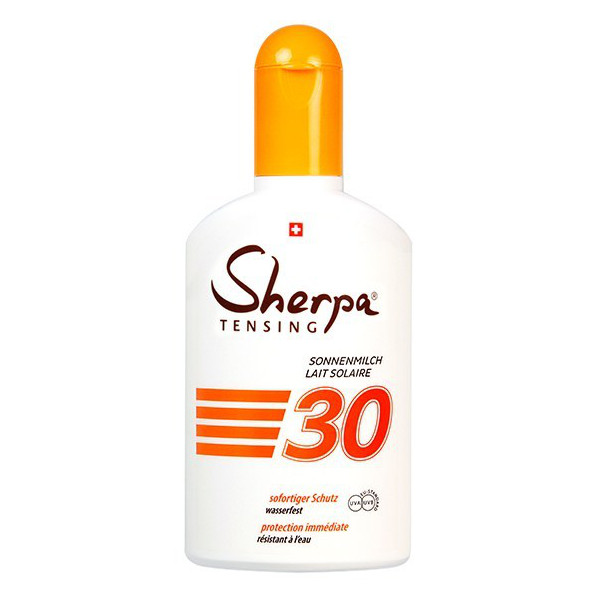 Sherpa Tensing Sonnenmilch SPF30 175ml Sonnenschutz Schweizer Produkte