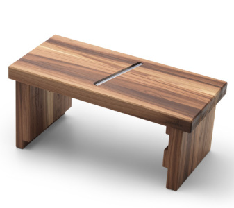 Puralpina Käsehobel gross Zwetschgenbaum Holz Swiss Made
